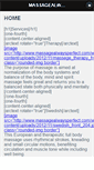 Mobile Screenshot of massagealwaysperfect.com